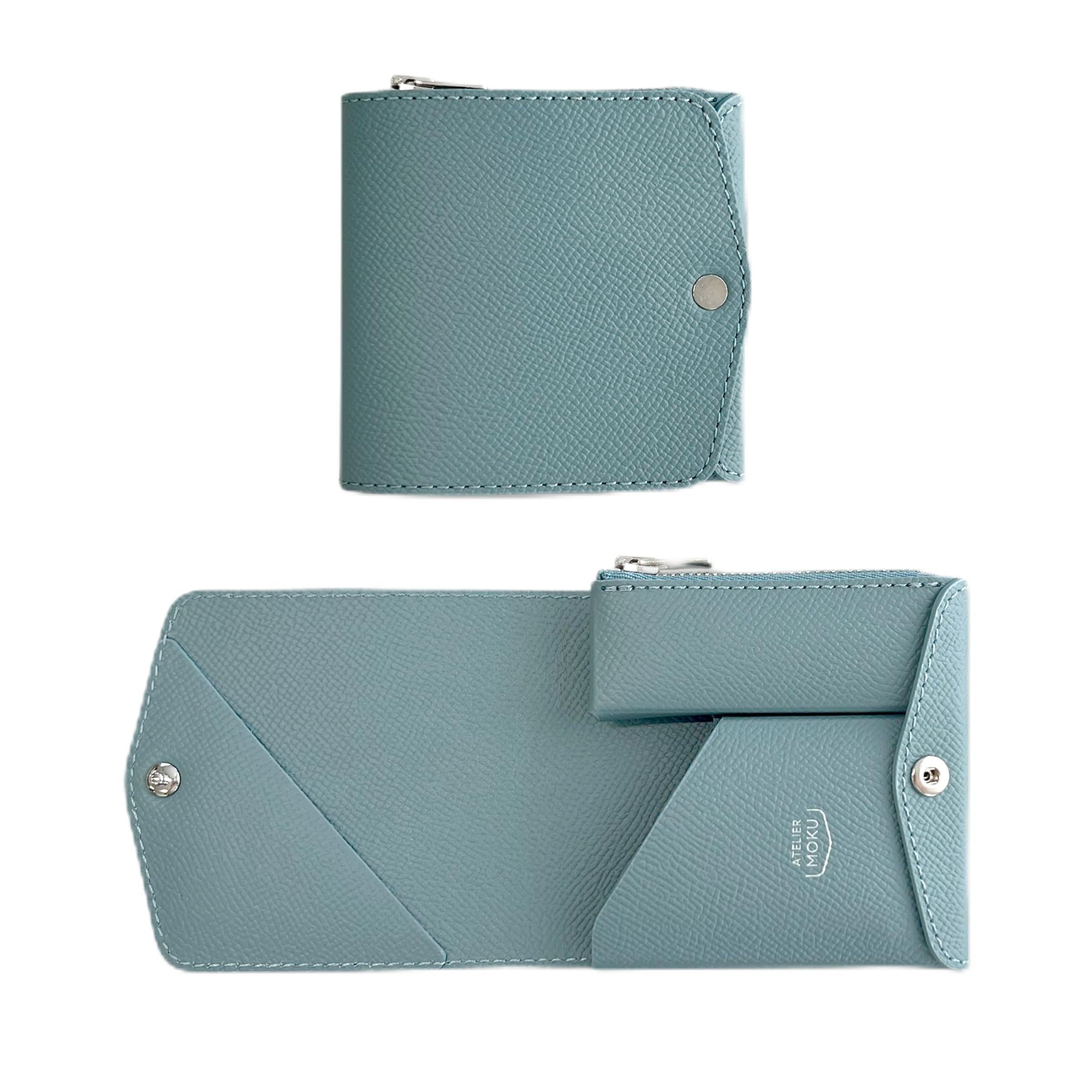 Amazon | [moku] 小さく薄い財布Saku ver.3 ノブレッサカーフレザー
